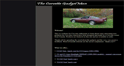 Desktop Screenshot of corvettegadgetman.com